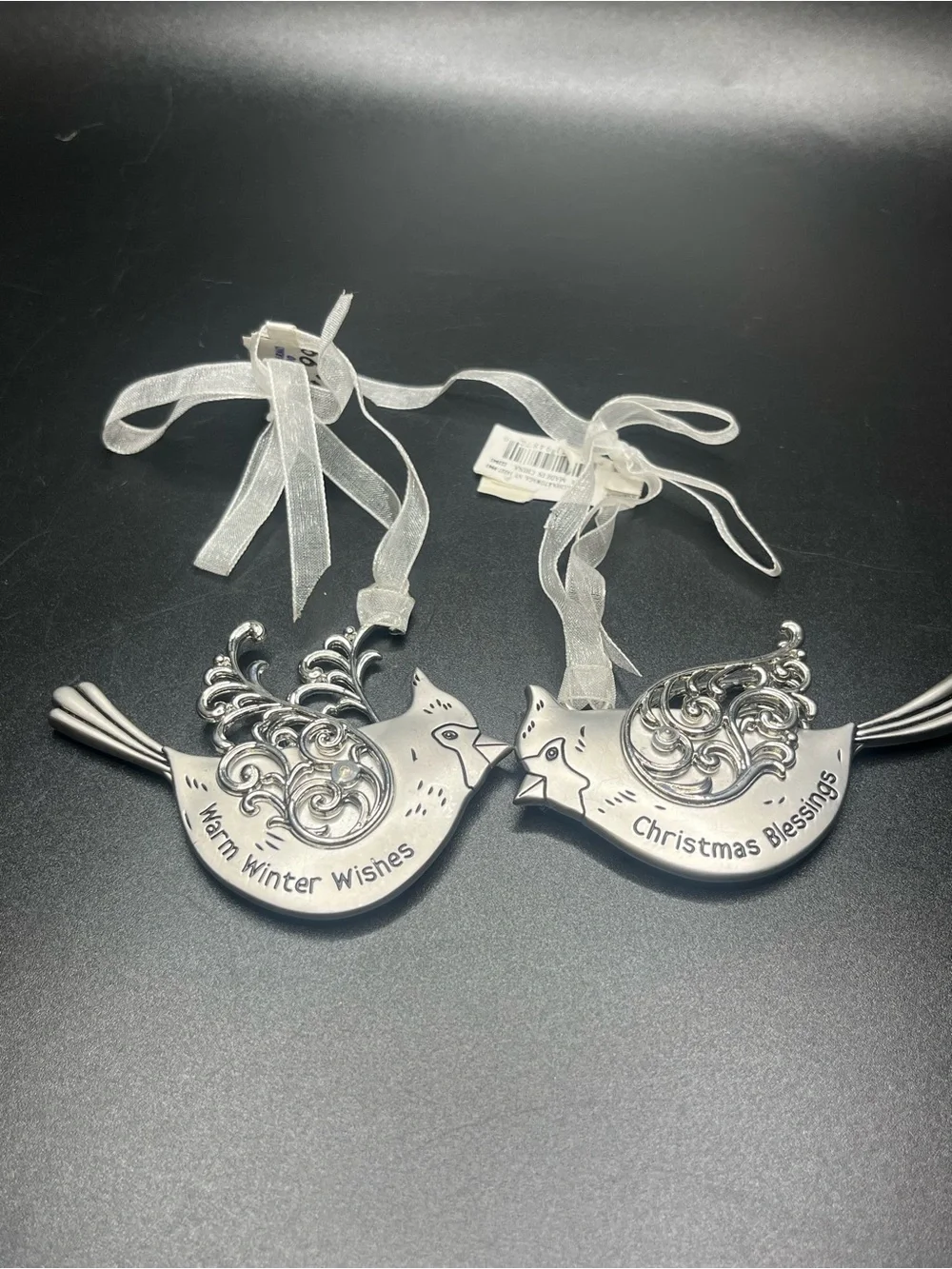 Vintage Ganz Cardinal Christmas Ornaments Set of 2 NWT